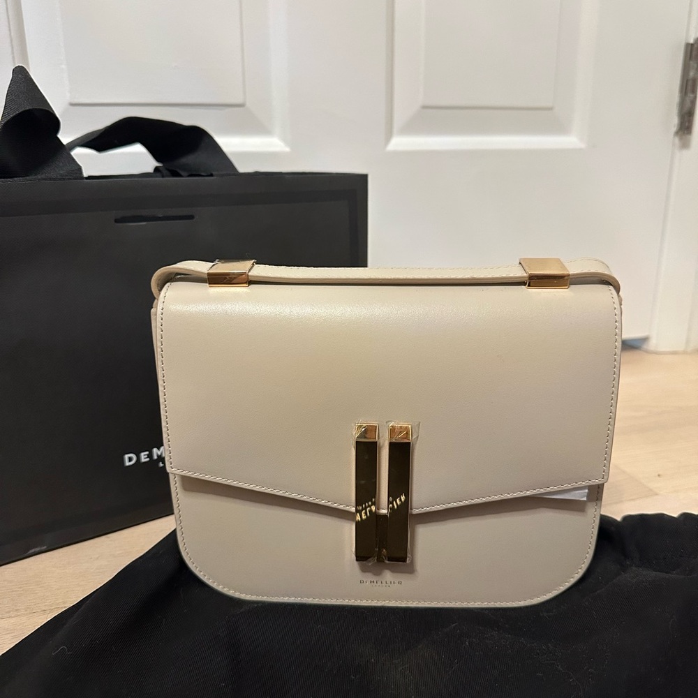 New DeMellier Vancouver Crossbody in Smooth Sand